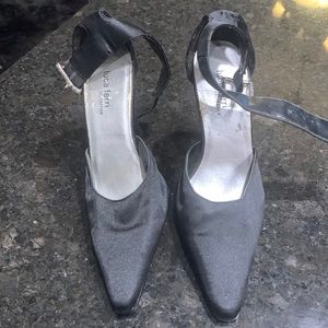 Elegant satin shoes for parties